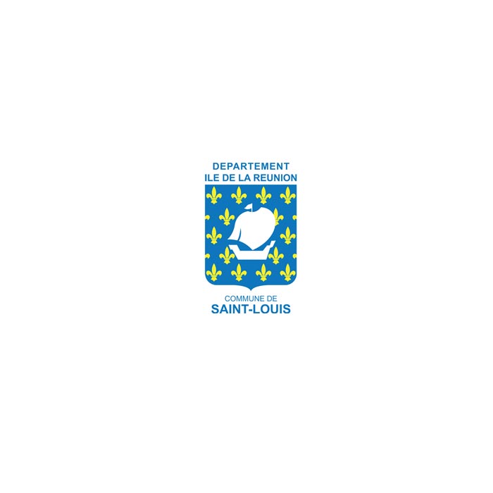Logo de la Ville de Saint-Louis île de la Réunion