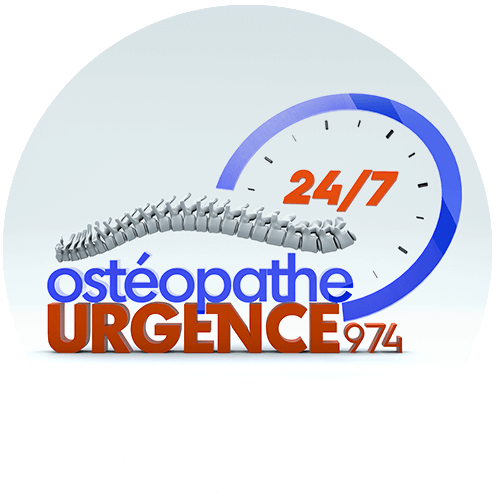 création d'un logo 3D pour Ostéopathe urgence 974 
